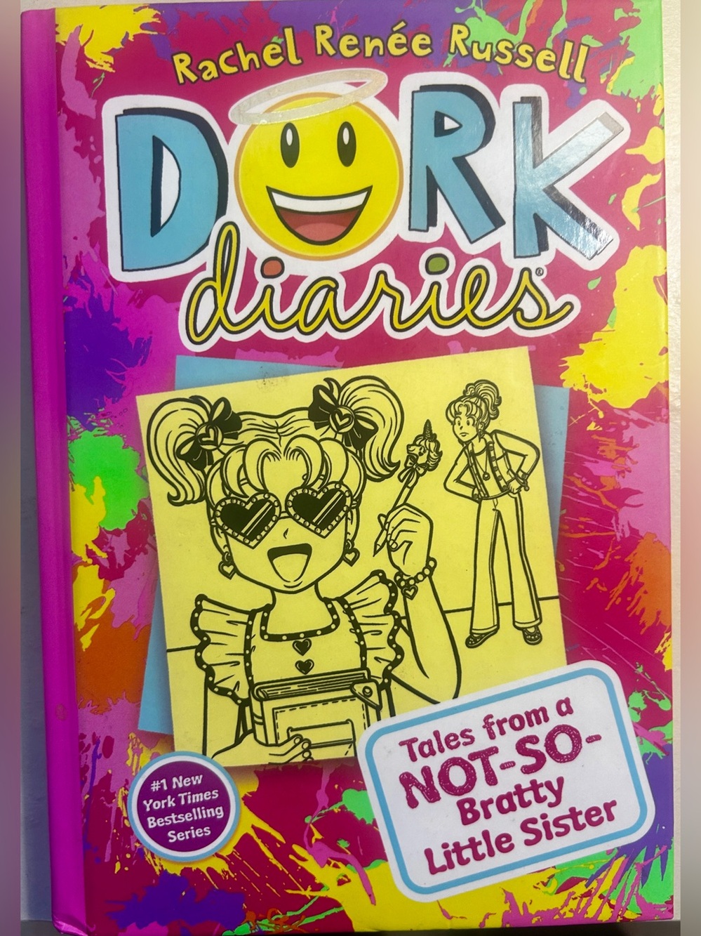 Dork Diaries 16 Hardcover Book: “Tales from a Not-So-Bratty Little Sister”